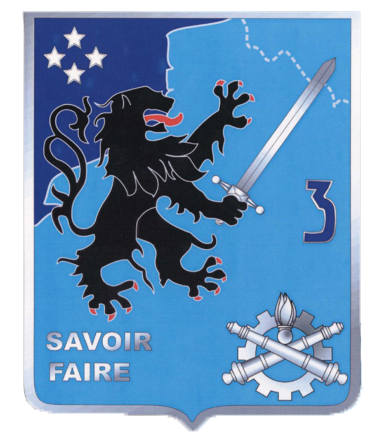 Insigne du 3e RMAT